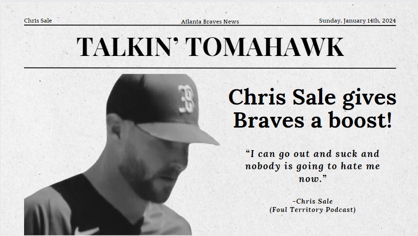 Chris Sale could be a sleeper in fantasy baseball drafts