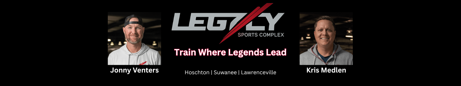 Kris Medlen and Jonny Venters at Legacy Sports Complex