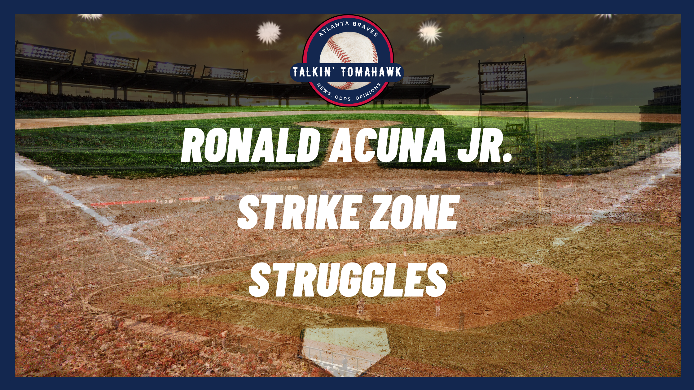 Ronald Acuna Jr. Strike Zone Troubles